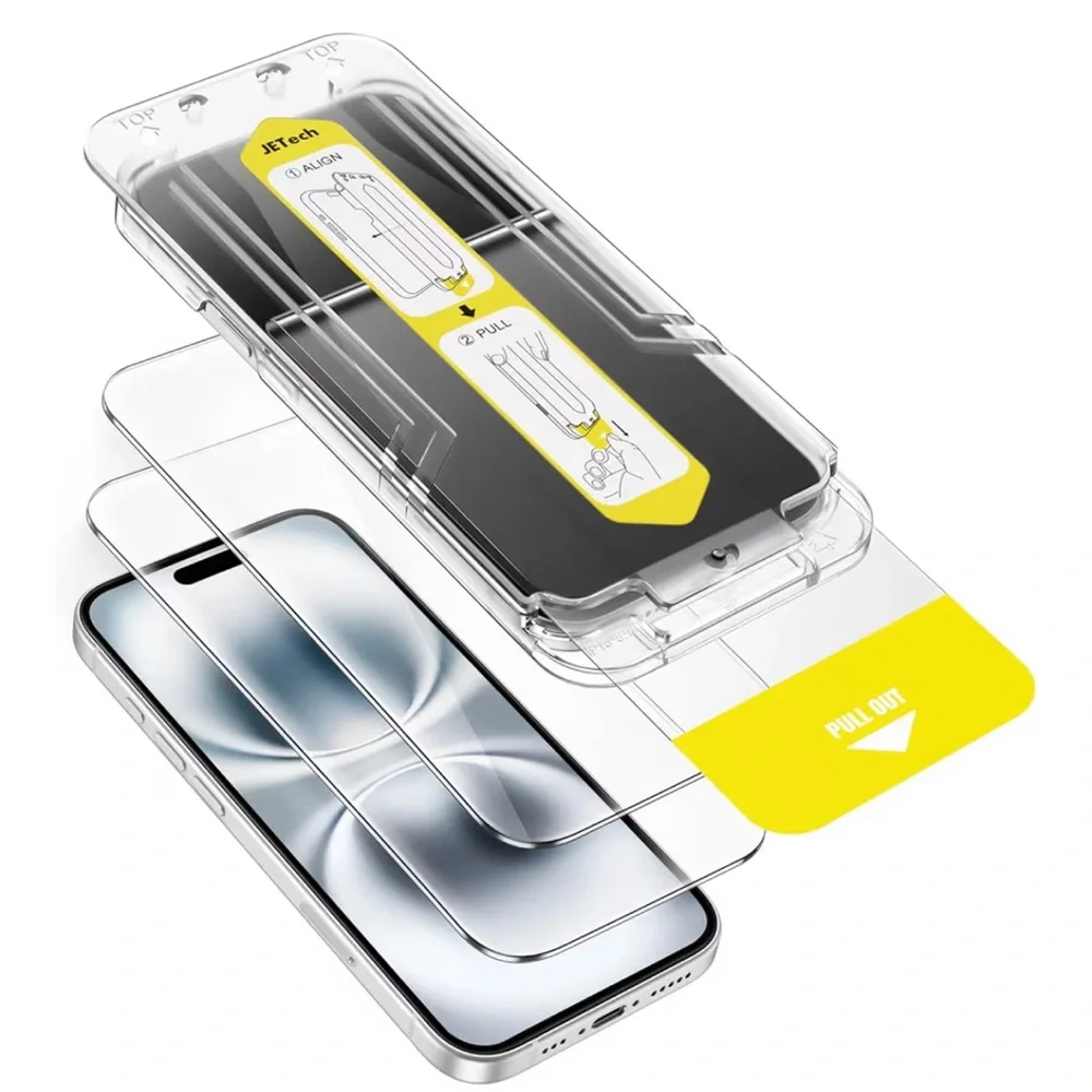 JETech Transparent Screen Protector for iPhone